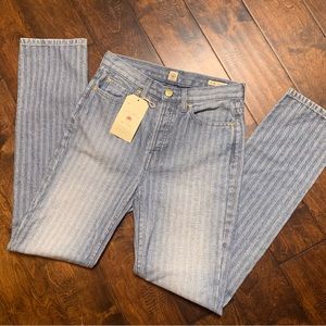 Agave Denim High Rise Oakley Vintage Striped Size 27‎